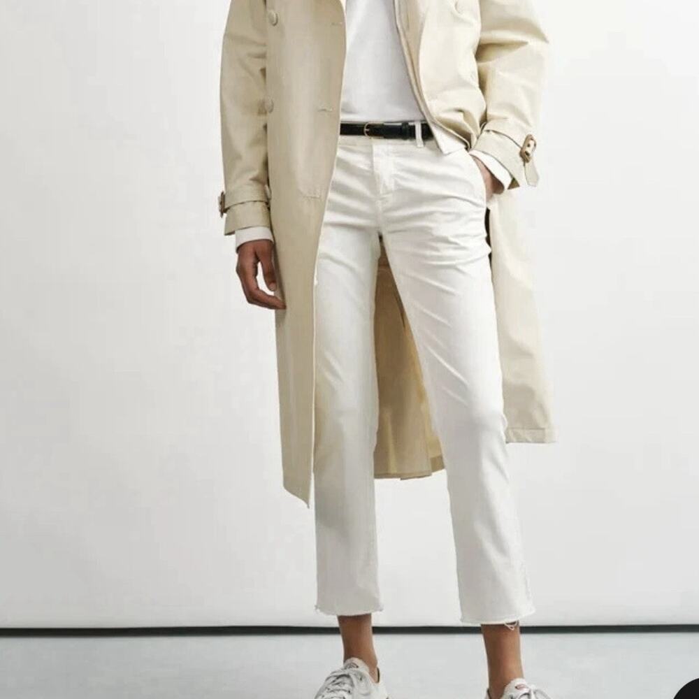 Nili Lotan Cream East Hampton Pants